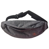 Charcoal Grey Crosshatched Fanny Pack